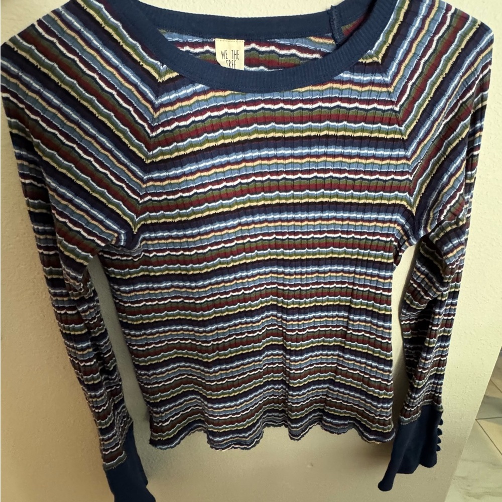 Striped Multicolor Women's Top
